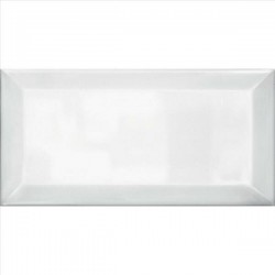 METRO BLANCO BRILLO BISELADO 10X20 ECO ΔΙΑΛΟΓΗ