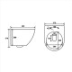 ΛΕΚΑΝΗ ΚΡΕΜΑΣΤΗ & ΚΑΛΥΜΜΑ B-2376 MINI RIMLESS