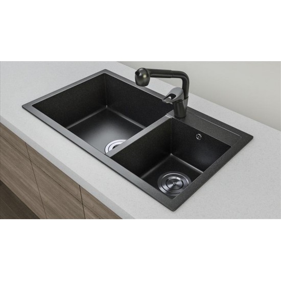ΝΕΡΟΧΥΤΗΣ 8646B 86x46x22h BLACK