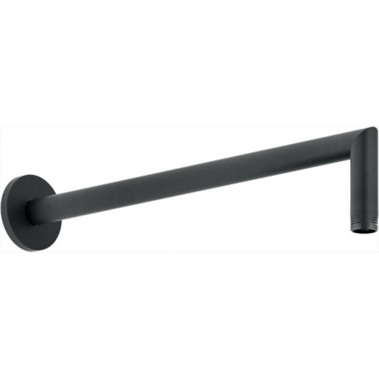 ΒΡΑΧΙΟΝΑΣ ΤΟΙΧΟΥ ΣΤΡΟΓΓΥΛΟΣ 35CM BLACK MATT AD138/44BM