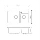 ΝΕΡΟΧΥΤΗΣ 8646B 86x46x22h BLACK