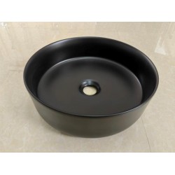 ΝΙΠΤΗΡΑΣ K524-MB Φ35x11,5h ΜΑΥΡΟ ΜΑΤΤ